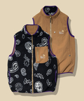 go slow caravan(ゴースローキャラバン) |ボア×ナイロンリバーシブルベスト (MENS) 
