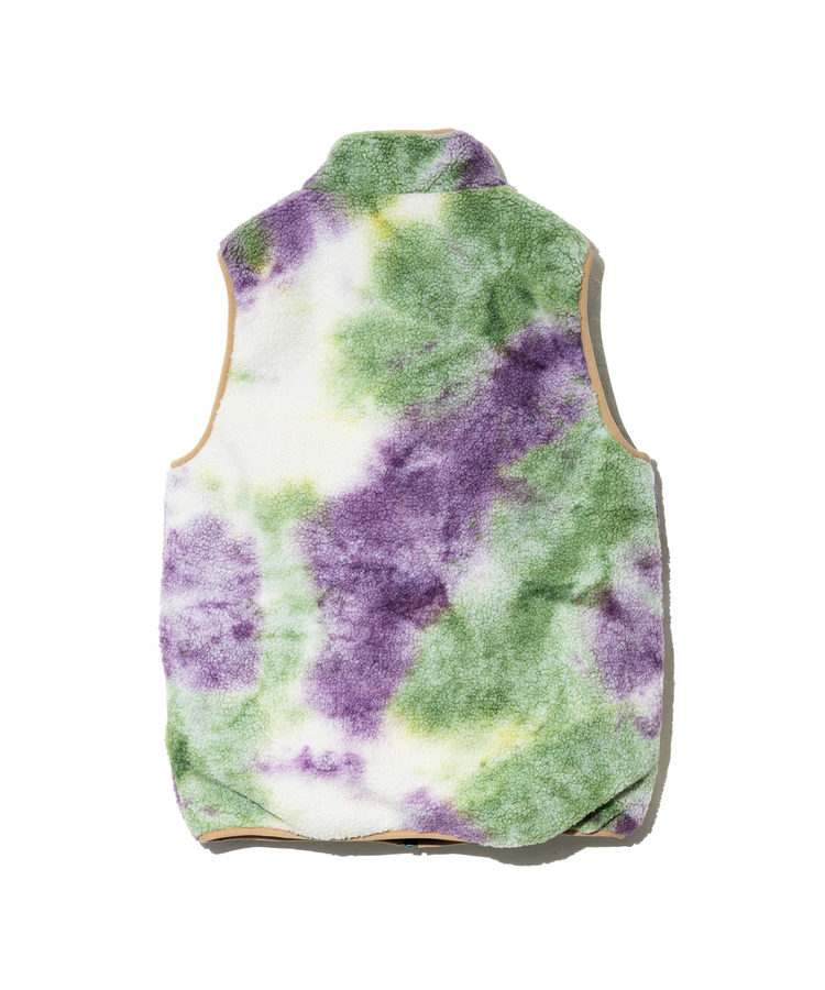 go slow caravan(ゴースローキャラバン) |ボア×ナイロンリバーシブルベスト (MENS) 