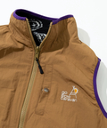 go slow caravan(ゴースローキャラバン) |ボア×ナイロンリバーシブルベスト (MENS) 