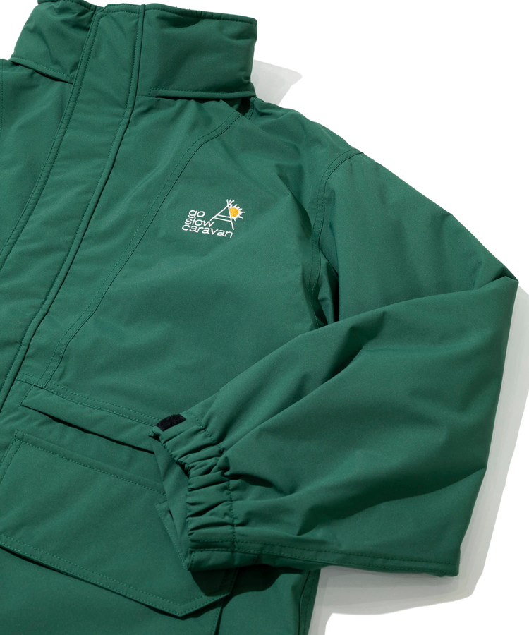 go slow caravan(ゴースローキャラバン) |2レイヤーフードインスタンドブルゾン (MENS)