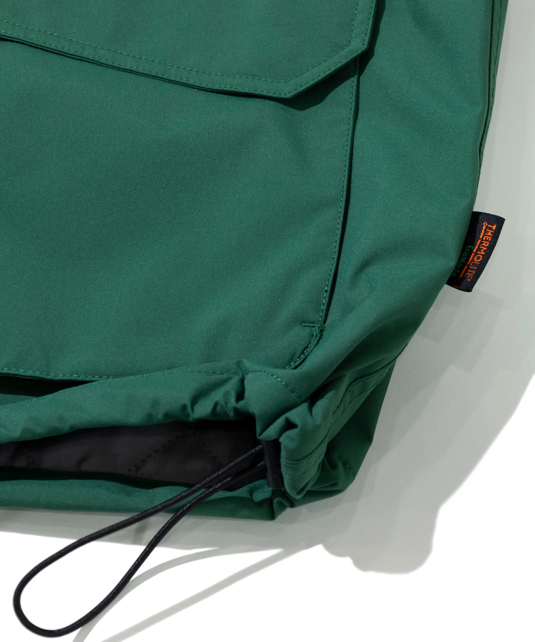 go slow caravan(ゴースローキャラバン) |2レイヤーフードインスタンドブルゾン (MENS)