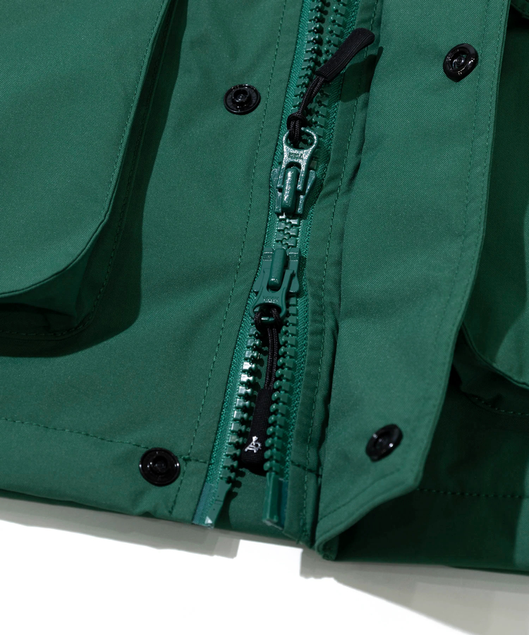 go slow caravan(ゴースローキャラバン) |2レイヤーフードインスタンドブルゾン (MENS)