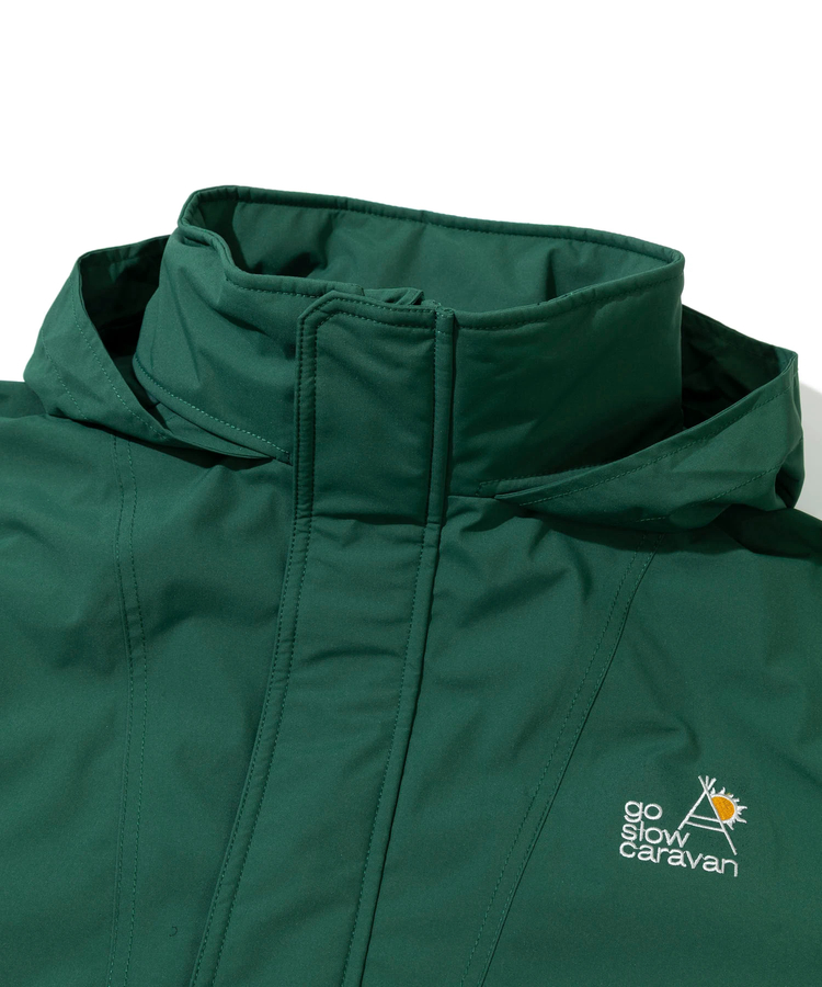 go slow caravan(ゴースローキャラバン) |2レイヤーフードインスタンドブルゾン (MENS)