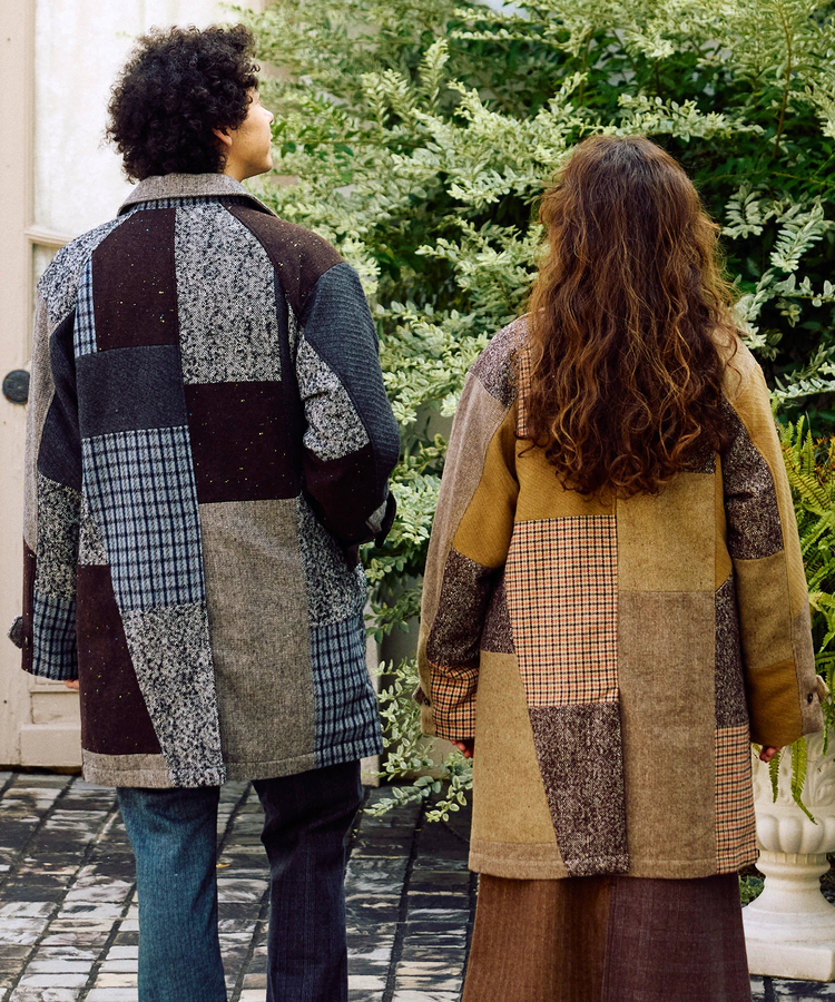 go slow caravan(ゴースローキャラバン) |WOOL LIKE FABRICバルマカンコート (MENS)