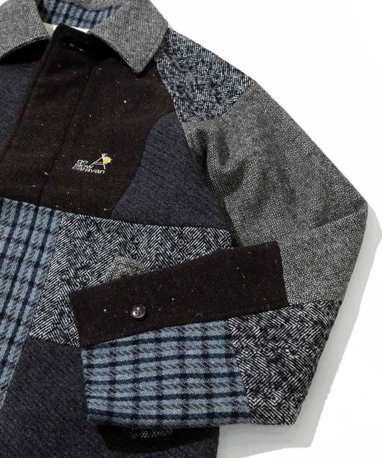 go slow caravan(ゴースローキャラバン) |WOOL LIKE FABRICバルマカンコート (MENS)