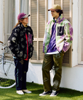 go slow caravan(ゴースローキャラバン) |ボア×ナイロン リバーシブルジャケット (MENS/WOMENS)
