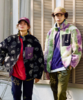 go slow caravan(ゴースローキャラバン) |ボア×ナイロン リバーシブルジャケット (MENS/WOMENS)