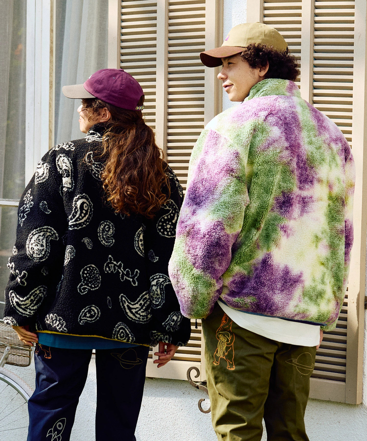 go slow caravan(ゴースローキャラバン) |ボア×ナイロン リバーシブルジャケット (MENS/WOMENS)