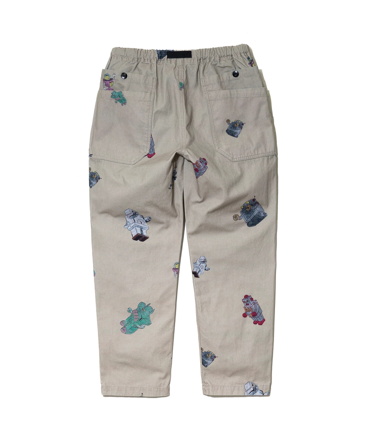 go slow caravan(ゴースローキャラバン) |キャンバス総柄プリントハイクパンツ (MENS)