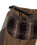 go slow caravan(ゴースローキャラバン) |WOOL LIKE FABLIC脇ポケクレイジーパンツ (MENS/WOMENS) 