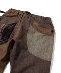 go slow caravan(ゴースローキャラバン) |WOOL LIKE FABLIC脇ポケクレイジーパンツ (MENS/WOMENS) 