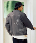 go slow caravan(ゴースローキャラバン) |エステルツイル刺繍ブルゾン (MENS)