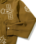 go slow caravan(ゴースローキャラバン) |エステルツイル刺繍ブルゾン (MENS)