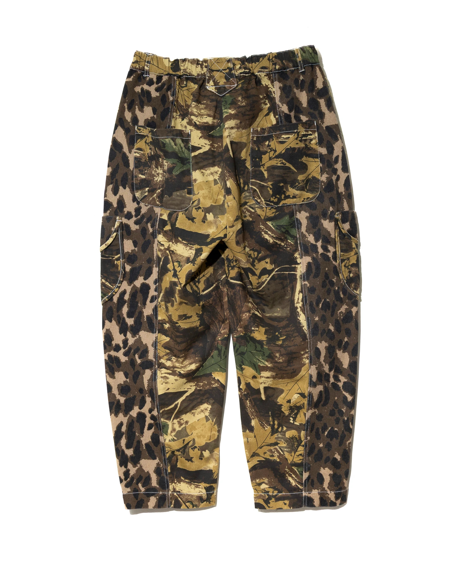 迷彩×レオパード切替カーゴパンツ (MENS)｜ファッション通販 SANKO