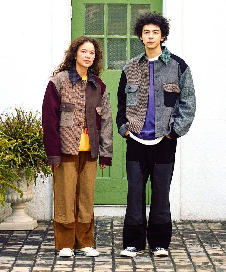 go slow caravan(ゴースローキャラバン) |コーデユロイDOUBLE KNEEワークパンツ (MENS)