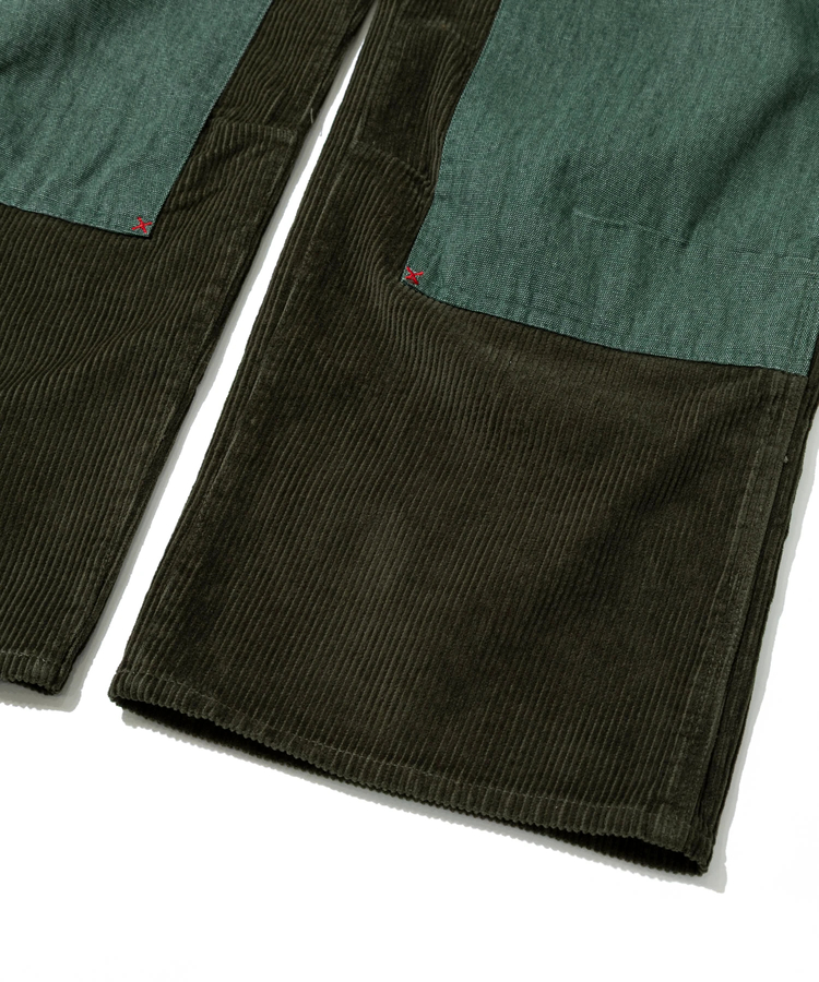 go slow caravan(ゴースローキャラバン) |コーデユロイDOUBLE KNEEワークパンツ (MENS)