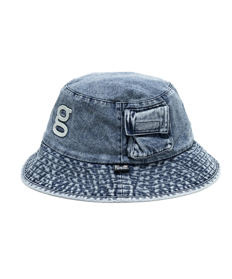 go slow caravan(ゴースローキャラバン) |DENIM 3ポケット バケットハット