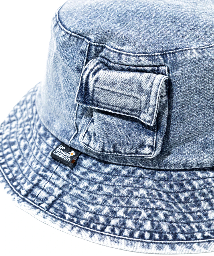 go slow caravan(ゴースローキャラバン) |DENIM 3ポケット バケットハット