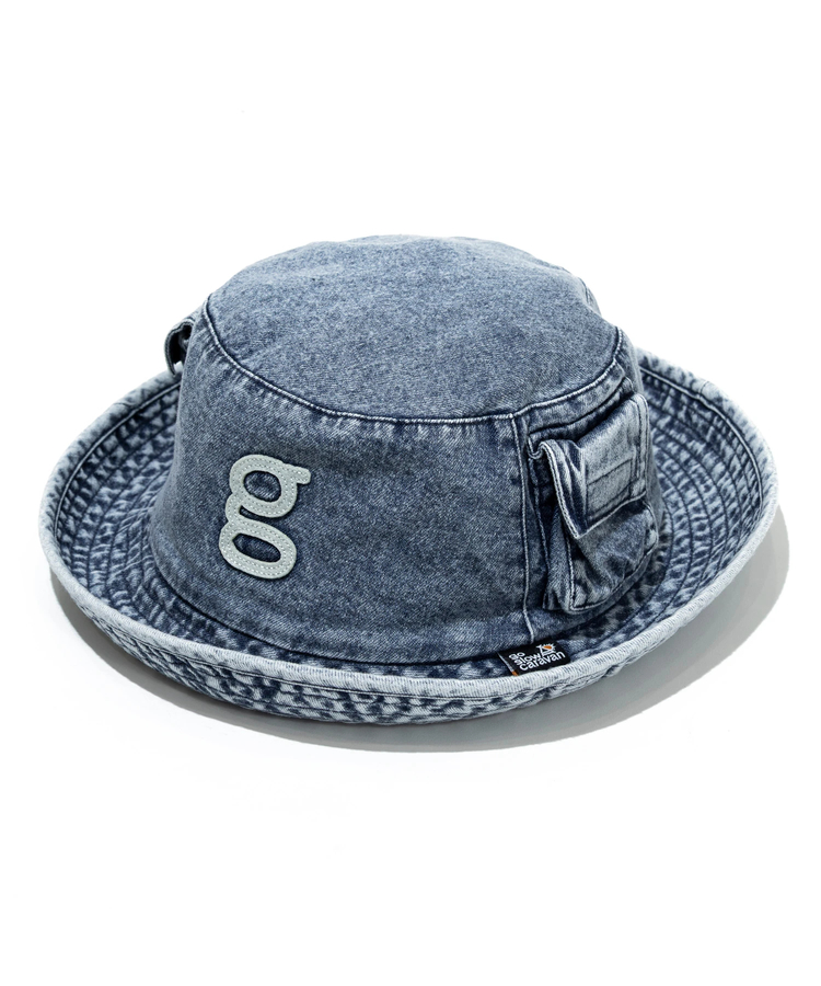 go slow caravan(ゴースローキャラバン) |DENIM 3ポケット バケットハット