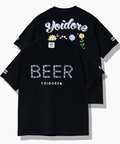 go slow caravan(ゴースローキャラバン) |YOIDORE/酔いどれ 酔っ払いフラワー TEE (MENS)