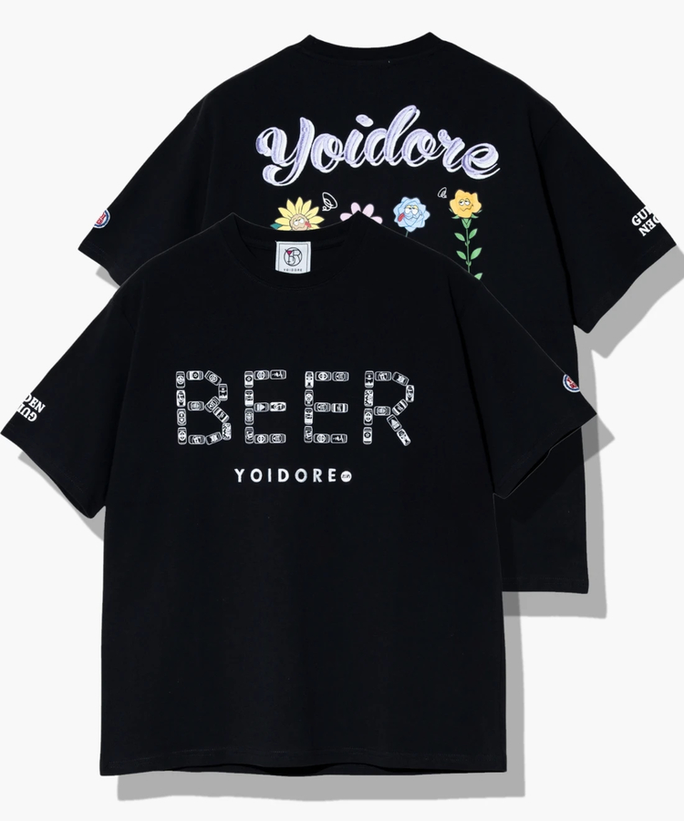 go slow caravan(ゴースローキャラバン) |YOIDORE/酔いどれ 酔っ払いフラワー TEE (MENS)