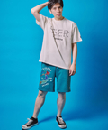 go slow caravan(ゴースローキャラバン) |YOIDORE/酔いどれ 酔っ払いフラワー TEE (MENS)