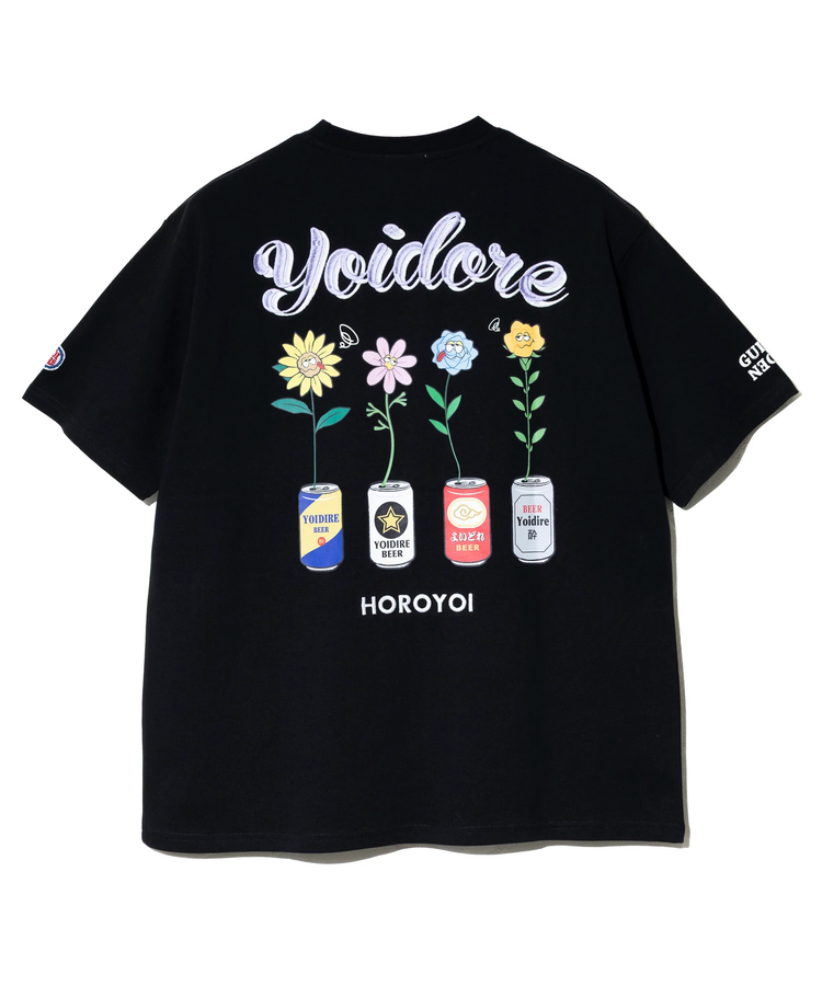 go slow caravan(ゴースローキャラバン) |YOIDORE/酔いどれ 酔っ払いフラワー TEE (MENS)