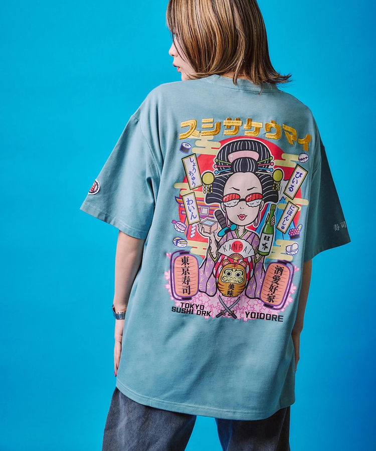 go slow caravan(ゴースローキャラバン) |YOIDORE/酔いどれ 東京スシダラケ コラボ TEE (MENS)