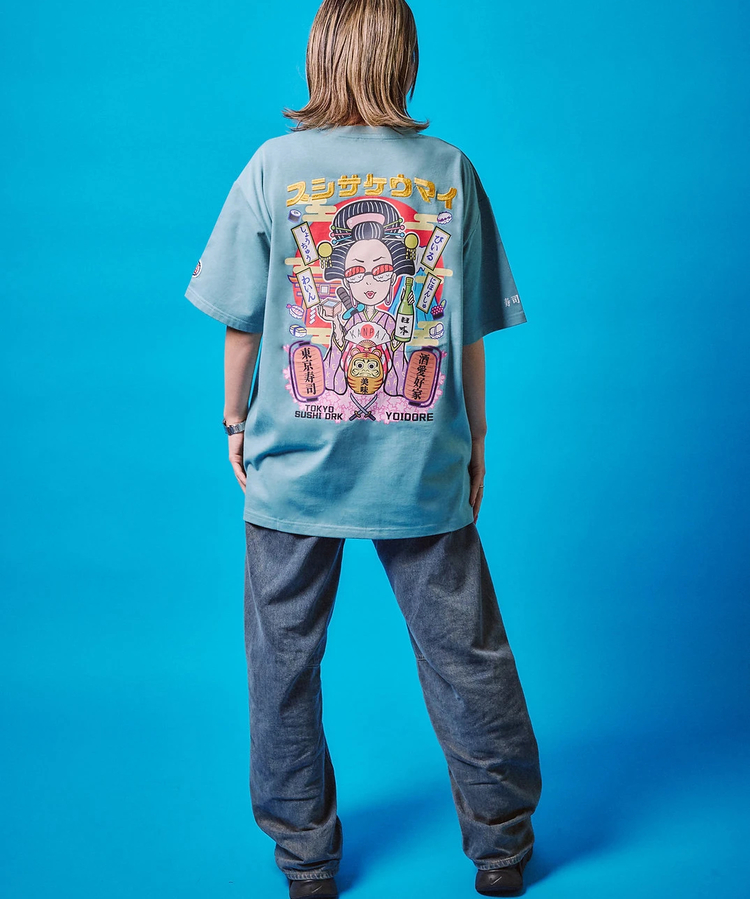 go slow caravan(ゴースローキャラバン) |YOIDORE/酔いどれ 東京スシダラケ コラボ TEE (MENS)
