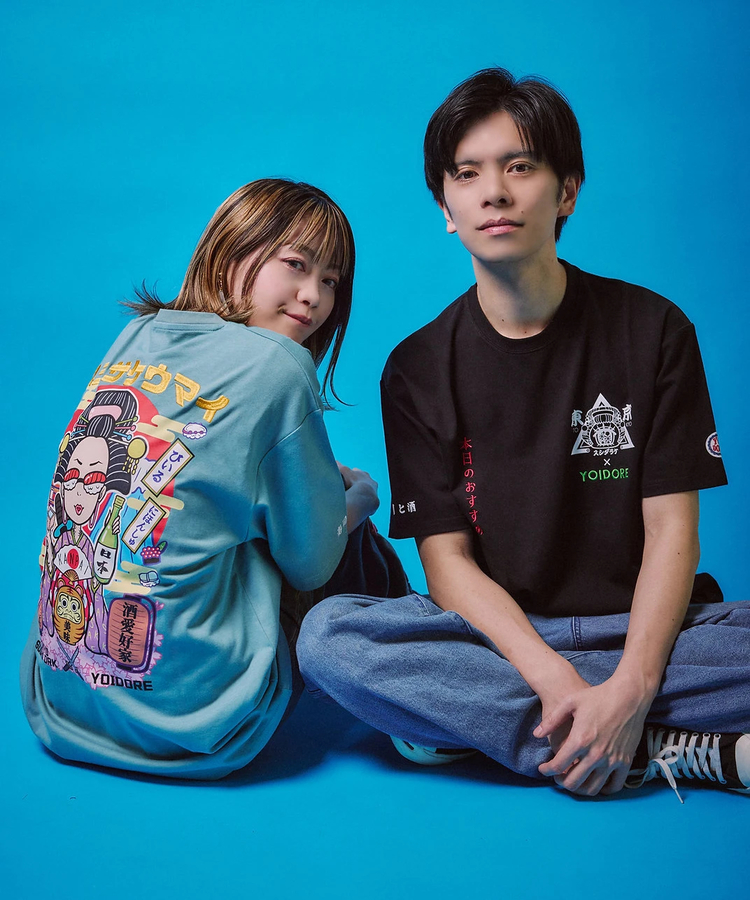 go slow caravan(ゴースローキャラバン) |YOIDORE/酔いどれ 東京スシダラケ コラボ TEE (MENS)