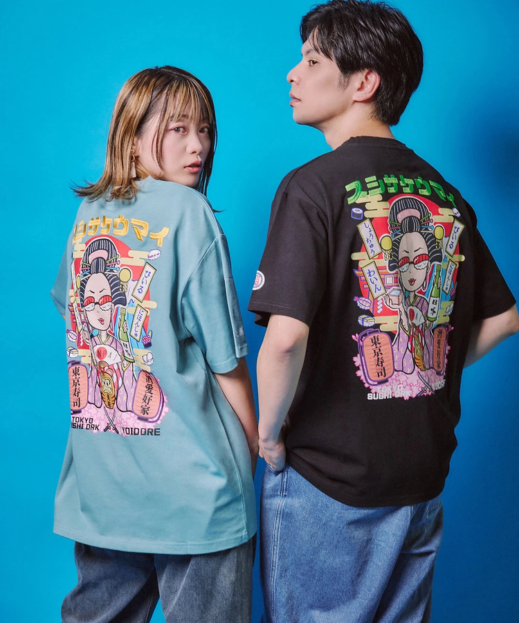 go slow caravan(ゴースローキャラバン) |YOIDORE/酔いどれ 東京スシダラケ コラボ TEE (MENS)