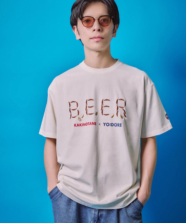 go slow caravan(ゴースローキャラバン) |YOIDORE/酔いどれ 柿の種 コラボ TEE (MENS)