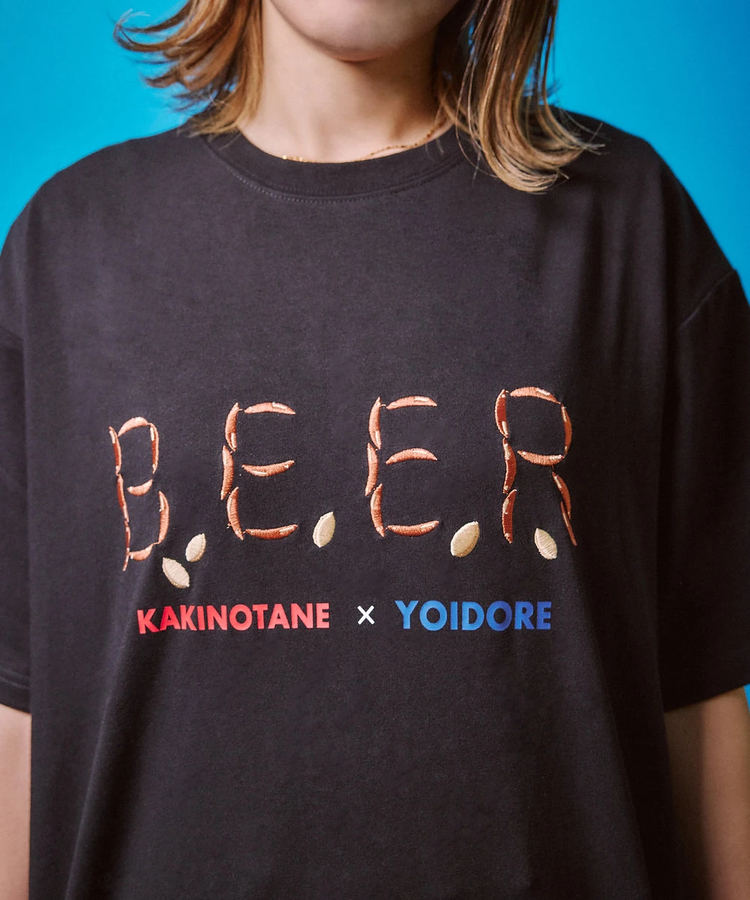 go slow caravan(ゴースローキャラバン) |YOIDORE/酔いどれ 柿の種 コラボ TEE (MENS)