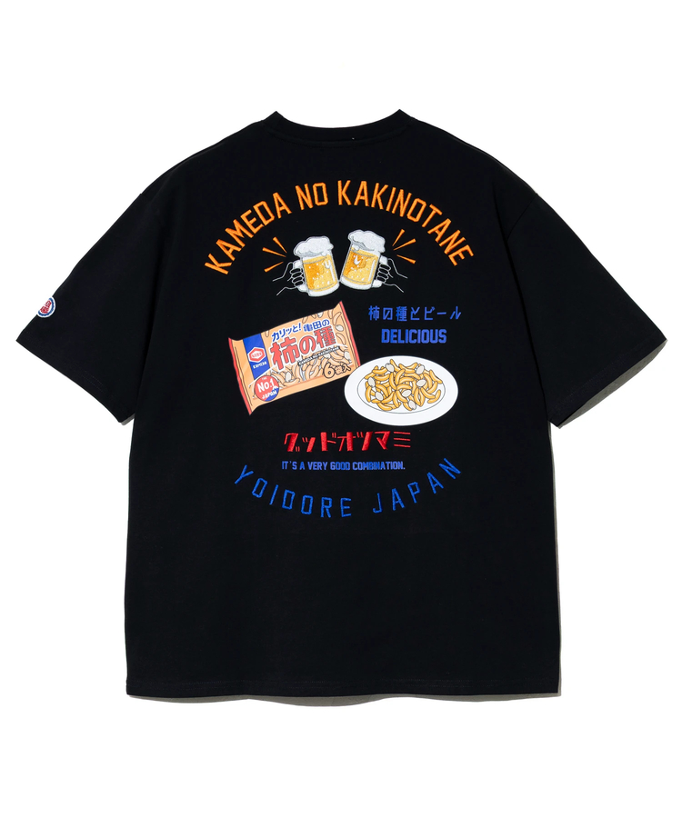 go slow caravan(ゴースローキャラバン) |YOIDORE/酔いどれ 柿の種 コラボ TEE (MENS)