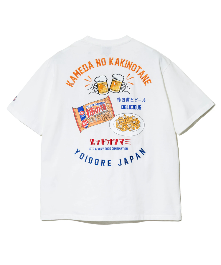 go slow caravan(ゴースローキャラバン) |YOIDORE/酔いどれ 柿の種 コラボ TEE (MENS)