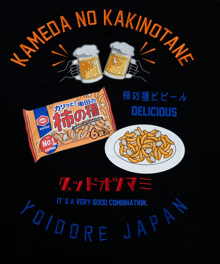 go slow caravan(ゴースローキャラバン) |YOIDORE/酔いどれ 柿の種 コラボ TEE (MENS)