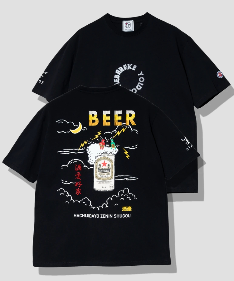 go slow caravan(ゴースローキャラバン) |YOIDORE/酔いどれ KAMINARISAMA Tee (MENS)