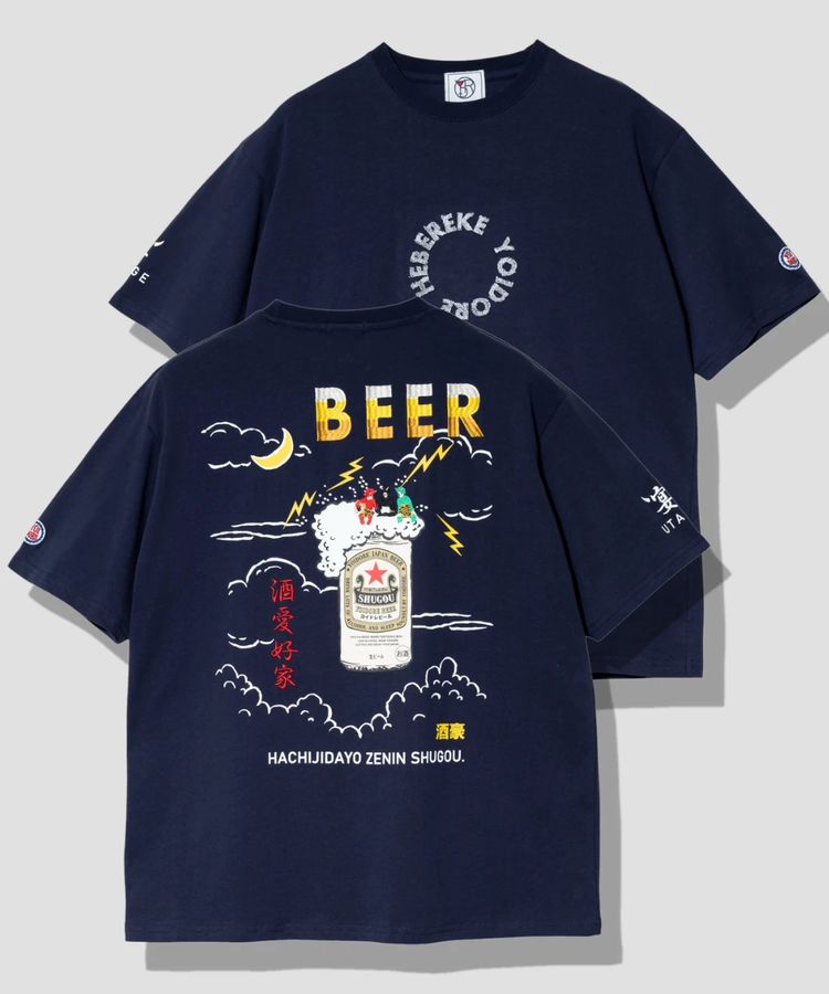 go slow caravan(ゴースローキャラバン) |YOIDORE/酔いどれ KAMINARISAMA Tee (MENS)
