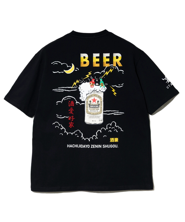 go slow caravan(ゴースローキャラバン) |YOIDORE/酔いどれ KAMINARISAMA Tee (MENS)