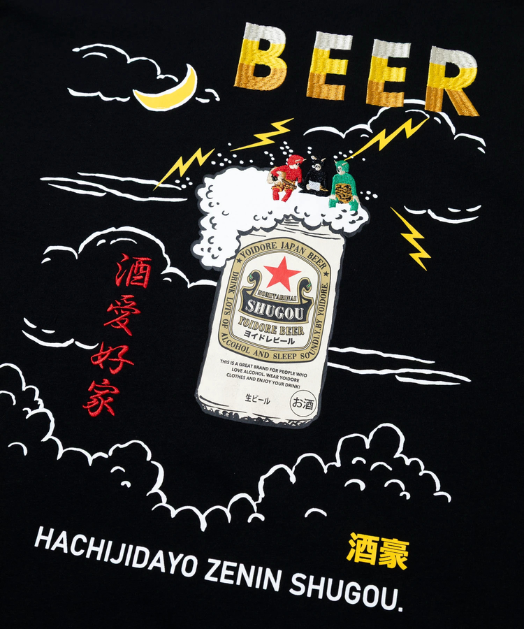 go slow caravan(ゴースローキャラバン) |YOIDORE/酔いどれ KAMINARISAMA Tee (MENS)