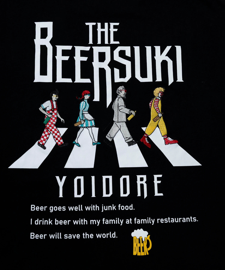 go slow caravan(ゴースローキャラバン) |YOIDORE/酔いどれ BEER SUKI TEE (MENS)