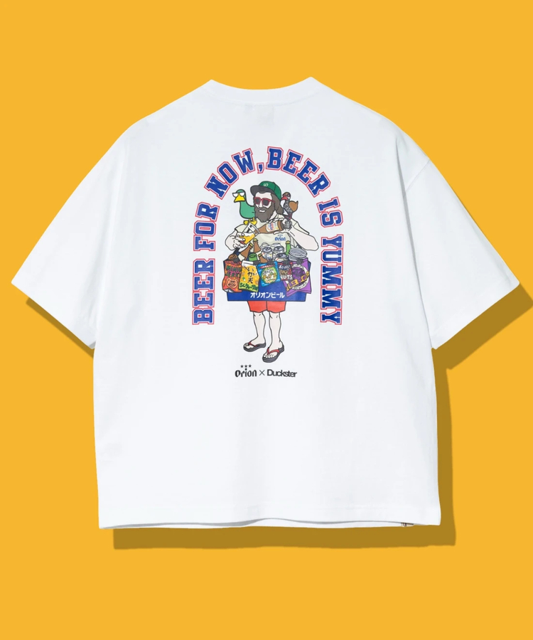 go slow caravan(ゴースローキャラバン) |【ORION × Duckster】オリオンビールコラボTEE BEER FOR NOW (MENS)