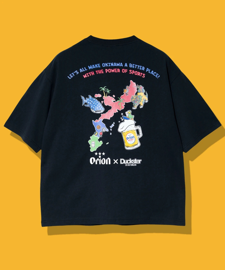 go slow caravan(ゴースローキャラバン) |【ORION × Duckster】オリオンビールコラボTEE POWER OF SPORTS (MENS)