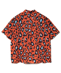 go slow caravan(ゴースローキャラバン) |Revo./レヴォ ペイントレオパードパターンSSシャツ (MENS)