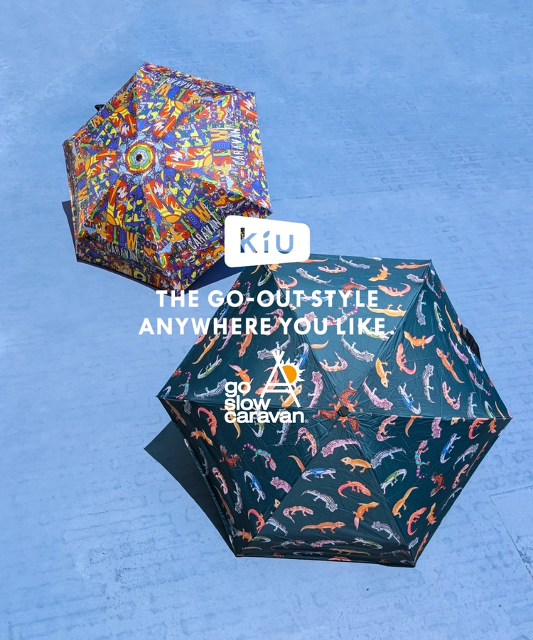 go slow caravan(ゴースローキャラバン) |【GSC別注】KiU/キウ KIU×GSC COMPACT UMBRELLA