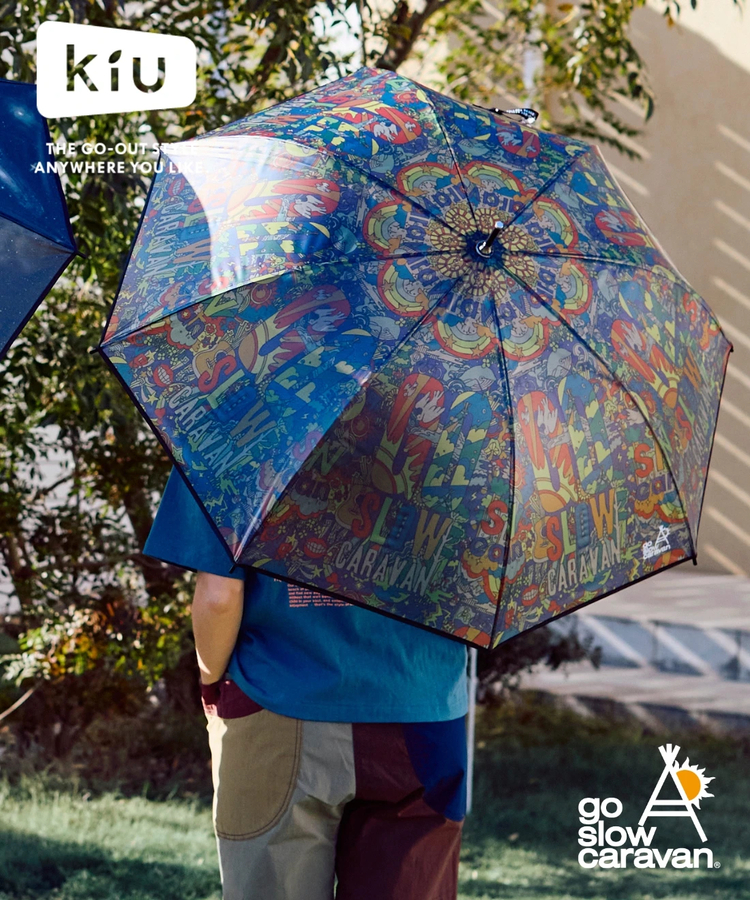 go slow caravan(ゴースローキャラバン) |【GSC別注】KiU/キウ KIU×GSC PLASTIC UMBRELLA