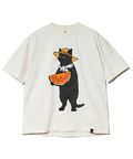 go slow caravan(ゴースローキャラバン) |USA/Cスイカ猫 ゆったり TEE (MENS)