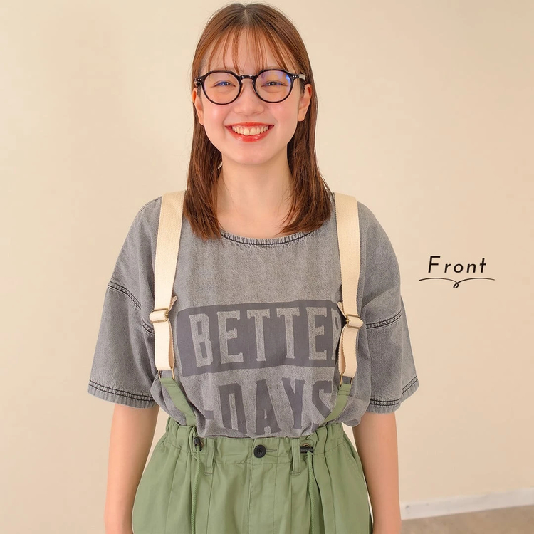 go slow caravan(ゴースローキャラバン) |mililopiulu/ミリロピュール サスペンダーリラックスパラシュートパンツ (WOMENS)