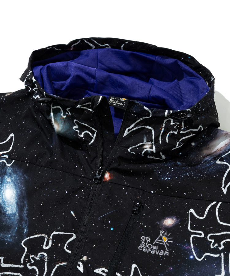go slow caravan(ゴースローキャラバン) |T-800総柄プリントパーカーJKT (MENS/WOMENS)