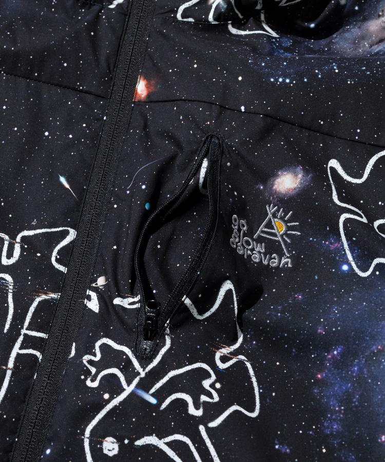 go slow caravan(ゴースローキャラバン) |T-800総柄プリントパーカーJKT (MENS/WOMENS)